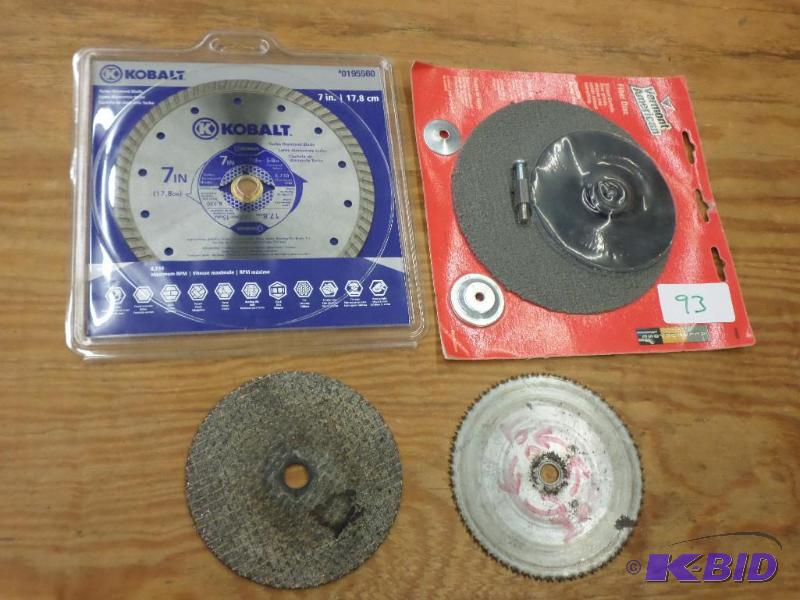 lot 93 image: Lot Of Misc Saw Blades...