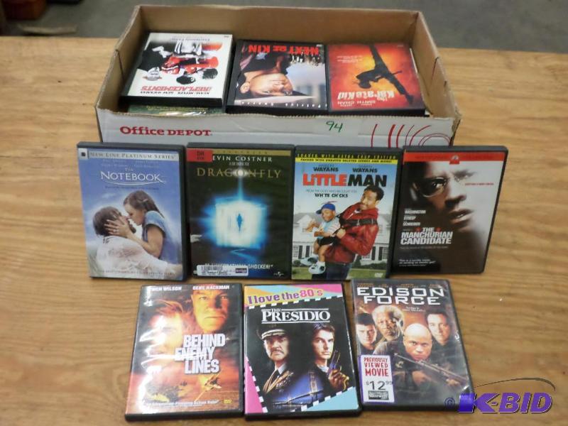 lot 94 image: Large Lot Of Various DVD Movies...
