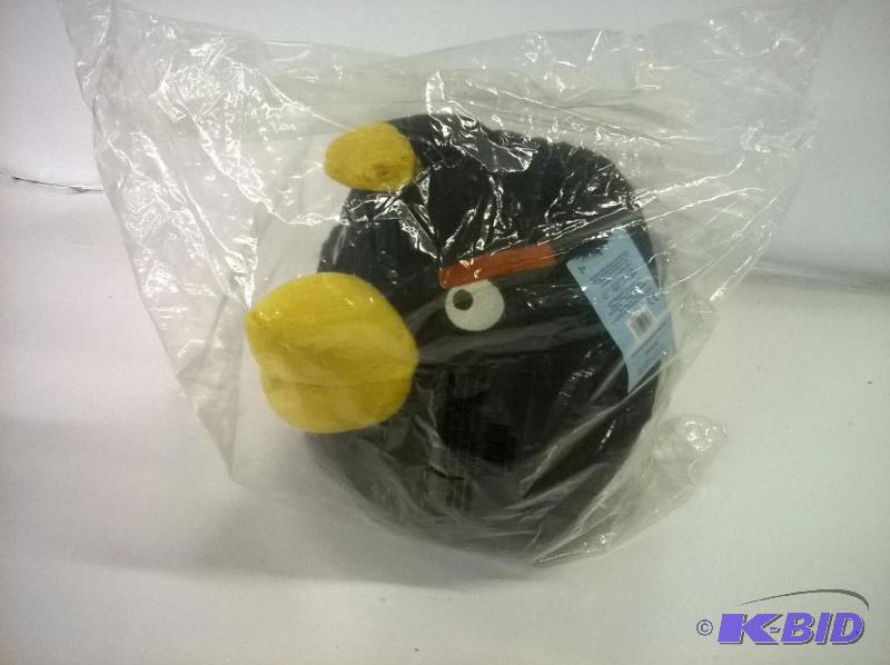 Angry Birds Plush 12in Black Bird with Sound