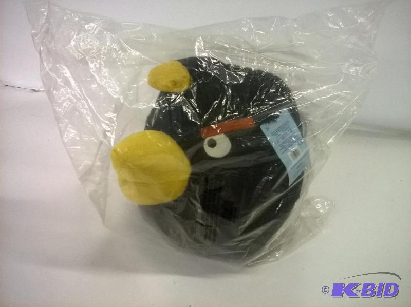 Angry Birds Plush 12in Black Bird with Sound