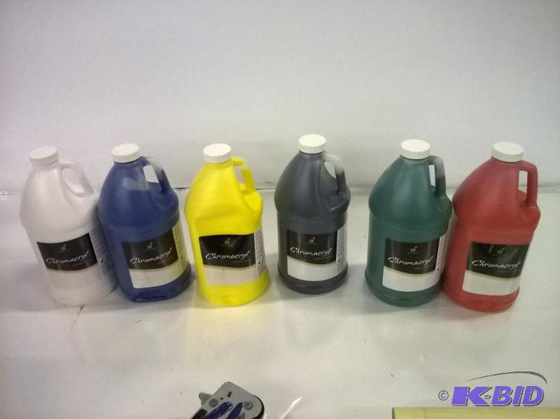 Chromacryl Acrylic Paint 2L Assorted Colors