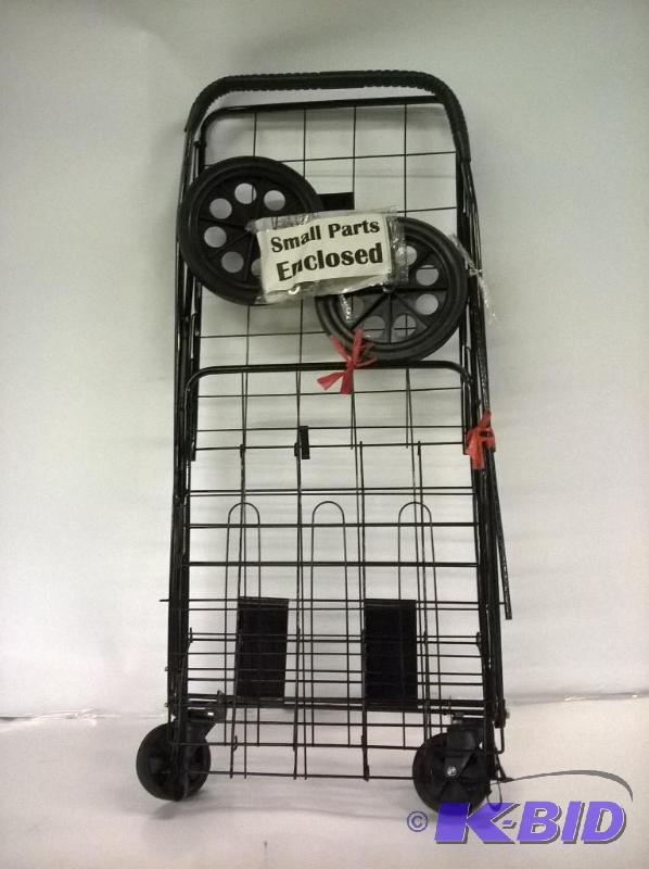 ATHome H2001 Shopping Cart, Black