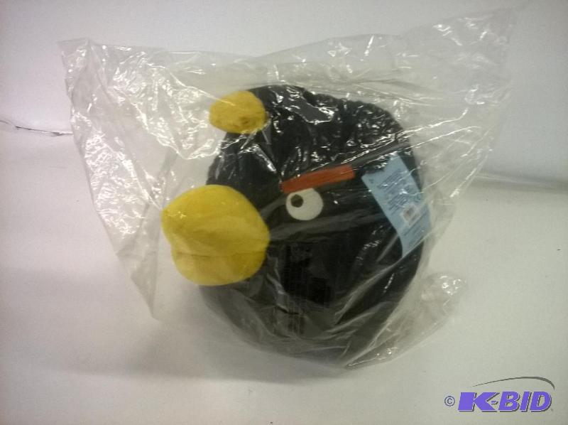 Angry Birds Plush 12in Black Bird with Sound