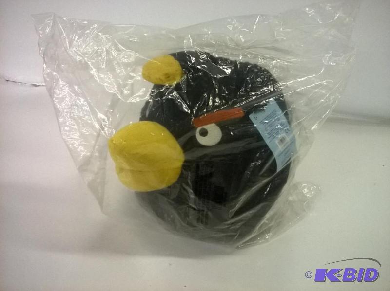 Angry Birds Plush 12in Black Bird with Sound