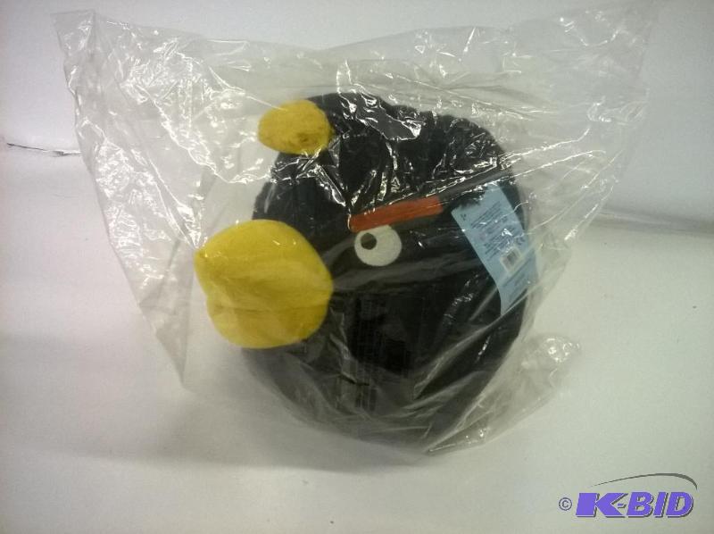 Angry Birds Plush 12in Black Bird with Sound