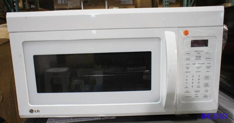 New LG Microwave (LMV1813SW) 1.8-cu. ft. buil...