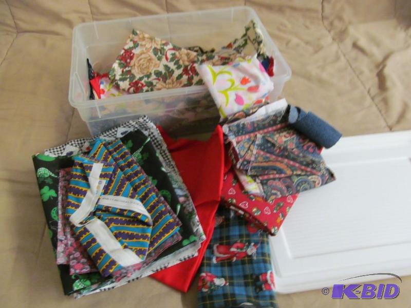 lot 61 image: Sewing