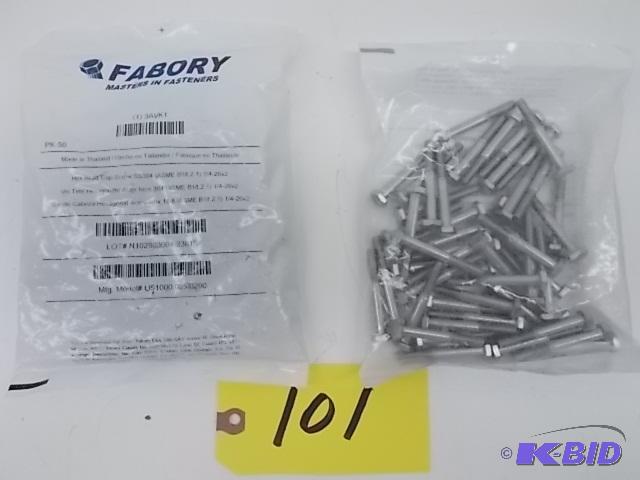 lot 101 image: (23) Packages 50 ct. 14"-20 x 2" H...