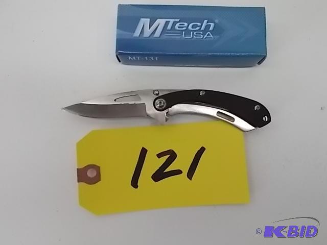 lot 121 image: M-Tech MT-131 Lock Blade Knife, New...