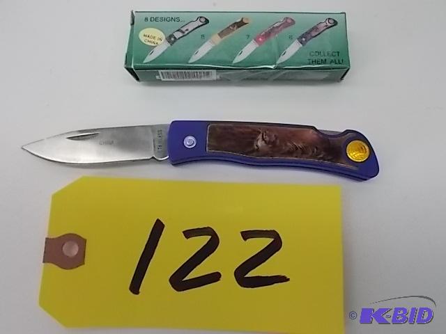 lot 122 image: Model PK-2251 Lock Blade Knife, New...