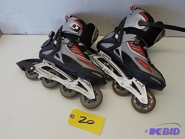 lot 20 image: Pair of Roller Blades, Size 12...
