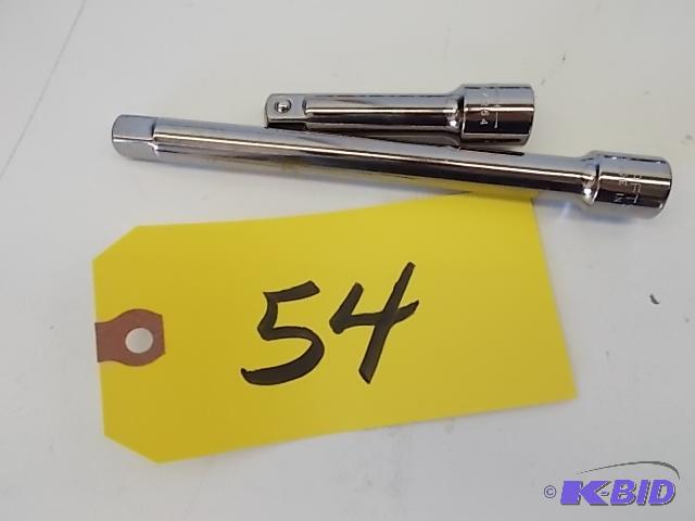 lot 54 image: Craftsman 38 x 3 & 38 x 6 Extensions...