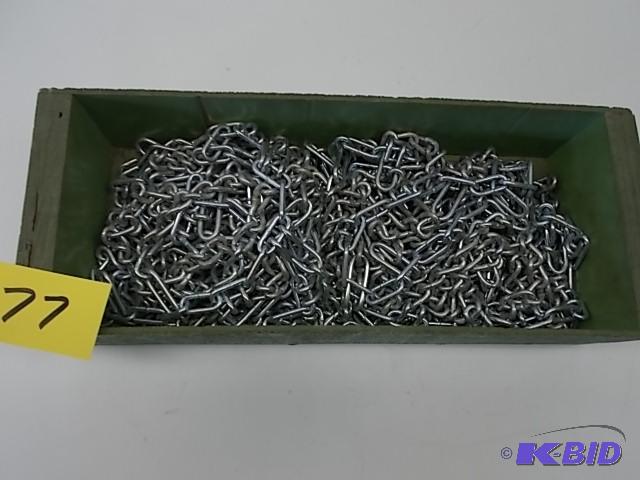 lot 77 image: Pair of John Deere 318 Tire Chains, Like New...