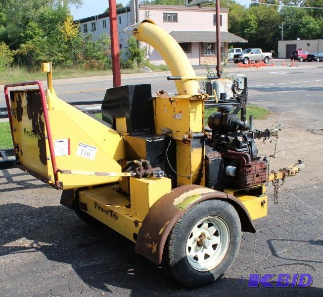 lot 110 image: PowerTek 727 (7")&nbsp25-HP Hydro-Feed ...