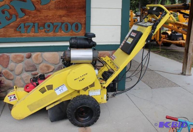 lot 77 image: Bee-Line Stump Grinder 25hp&nbspKohler Comma...