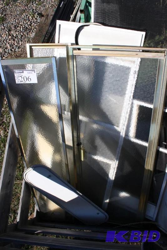 lot 206 image: Lot of (9) Including Miscellaneous sized win...