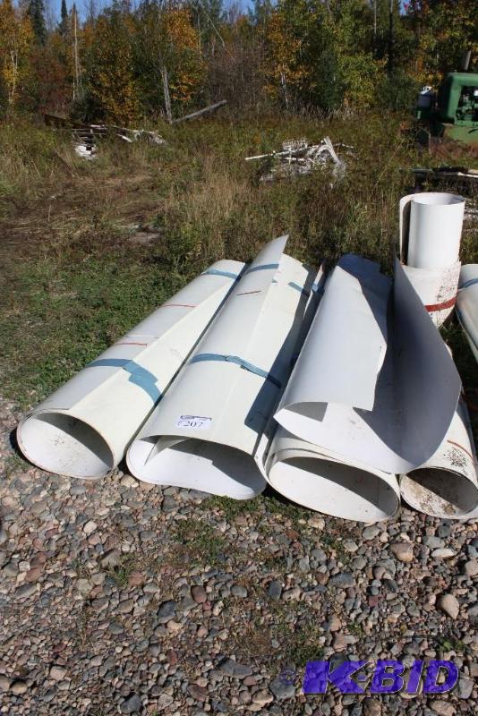 lot 207 image: Lot of (7) Miscellaneous fiberglass sheets 9...