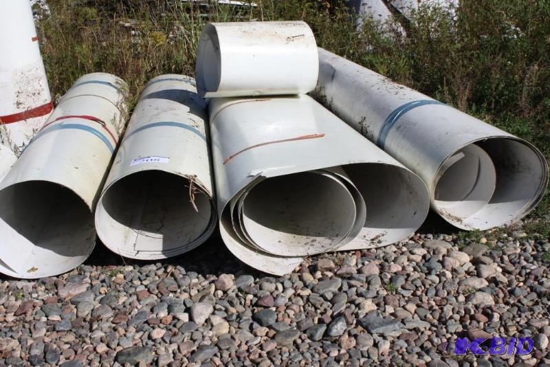 lot 208 image: Lot of (7) Miscellaneous fiberglass sheets 9...