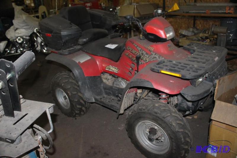 lot 21 image: 1998 Polaris Sportsman ATV4-Wheeler VIN 4X...