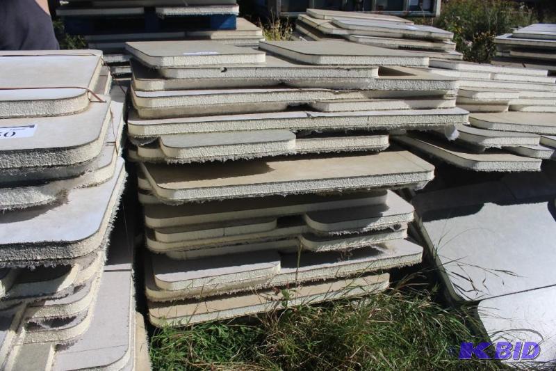 lot 249 image: Lot of (50) Insulated Foam Cut Out Rounded C...