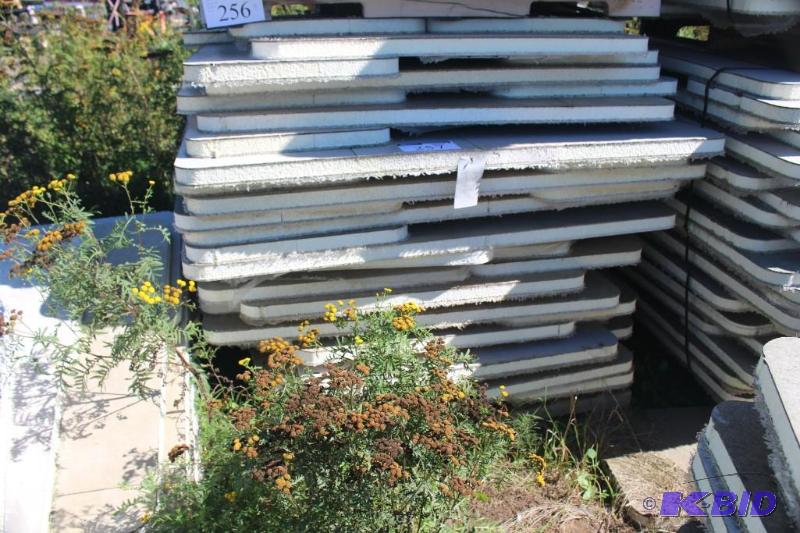 lot 257 image: Lot of (50) Insulated Foam Cut Out Rounded ...