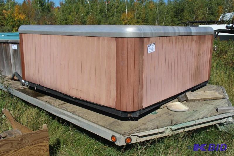 lot 260 image: LeisureBay Spas Hot Tub 6-Seater Multiple J...