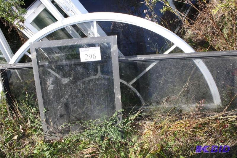 lot 296 image: Lot of (3) Windows Including Casement Window...