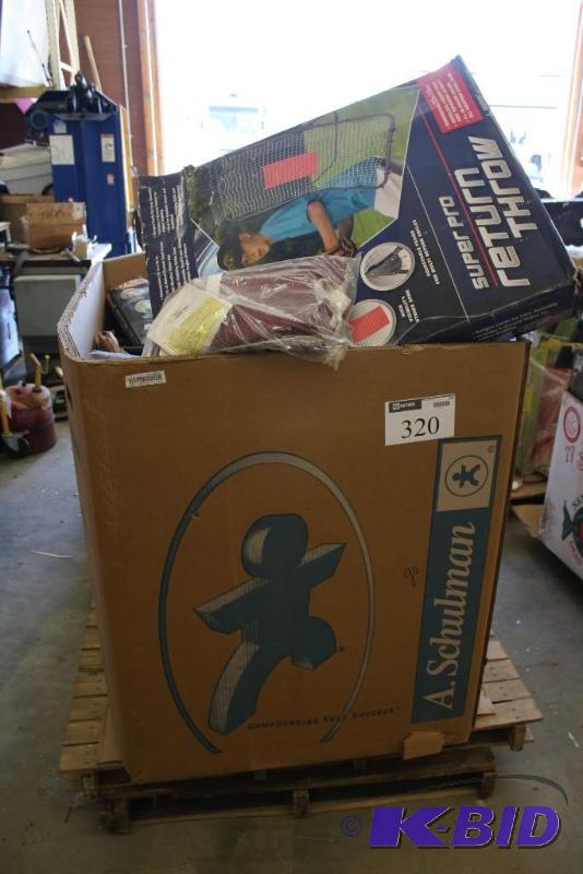 lot 320 image: Gaylord Lot of Sporting Goods with a value of...
