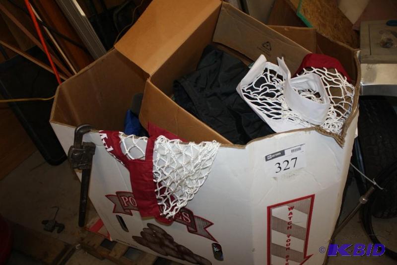 lot 327 image: Box Lot of Miscellaneous Items Including Bas...