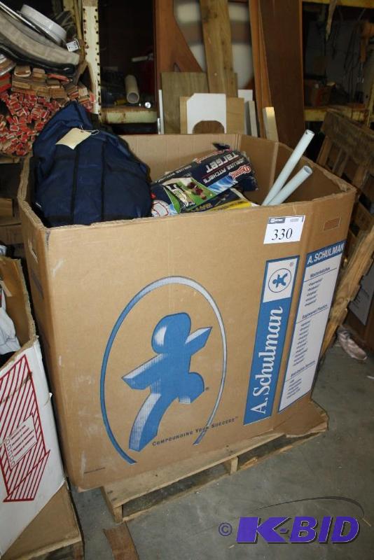 lot 330 image: Box Lot of Miscellaneous Items Including Del...