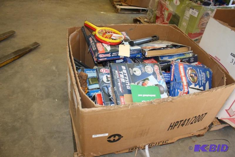 lot 331 image: Box Lot of Miscellaneous Items Including Sup...