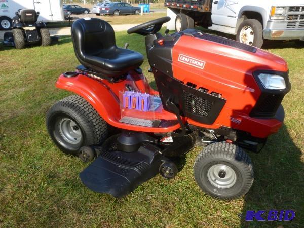 Craftsman t3200 lawn tractor. 48" deck w... | SnS Auctions # 126 Fall