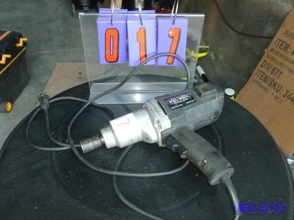 lot 17 image: Wellbuilt 12" electric impact wrench. U...