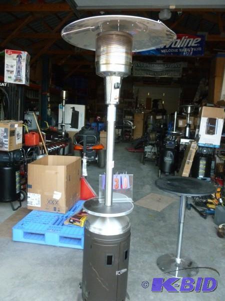 lot 30 image: LP Patio heater. Appears complete May need a...