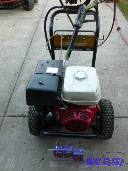 lot 5 image: Troy built 3700 psi pressure washer. 13.0 hon...