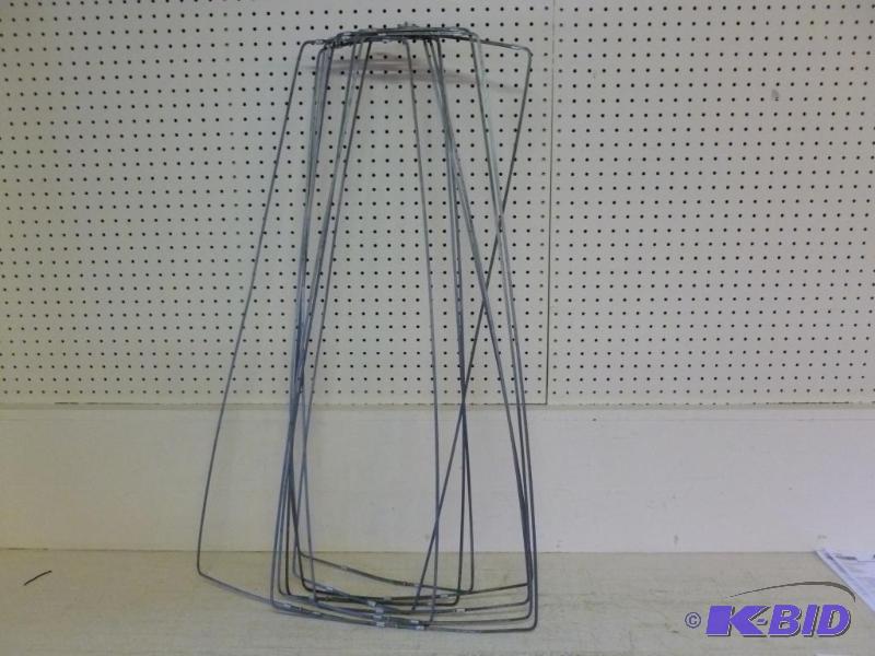 lot 35 image: Lot of eight large metal pants stretchers.&nb...
