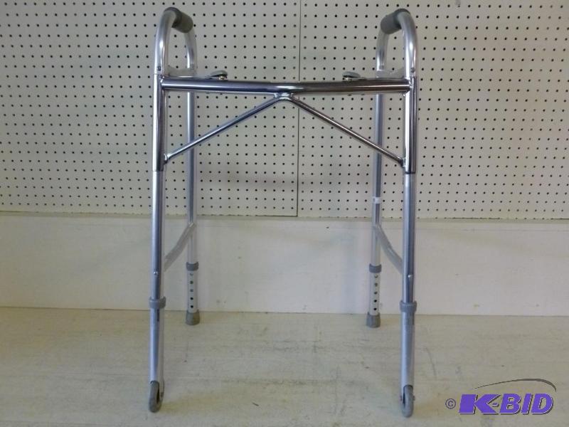 lot 49 image: Guardian aluminum walker, good usable conditi...