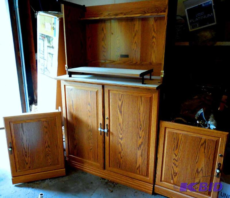 Sauder MONARCH Armoire Computer Workcenter Model 9649270 Antiques