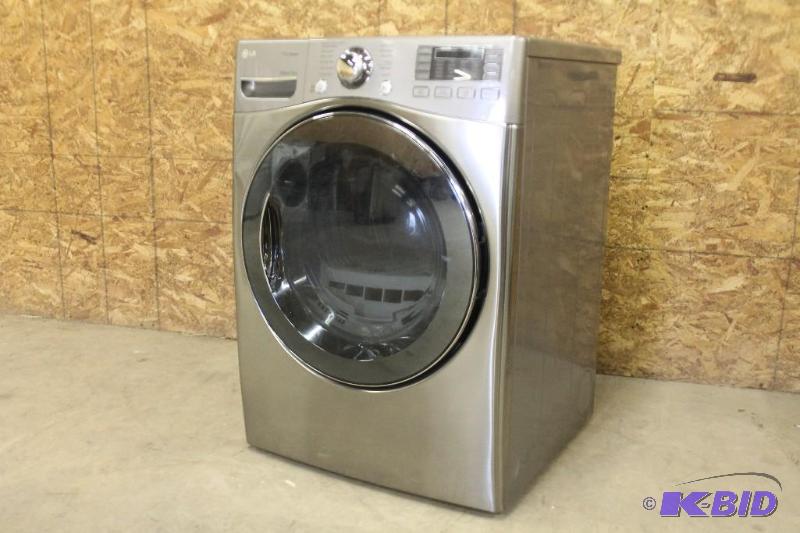 NEW LG 7.3 CU. FT. ULTRA LARGE CAPACITY DRYER WITH DUAL LED DISPLAY (GAS)  DLGX3471V