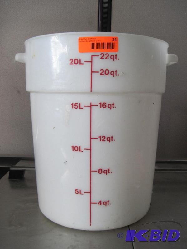 22 Qt. Measuring Bucket...