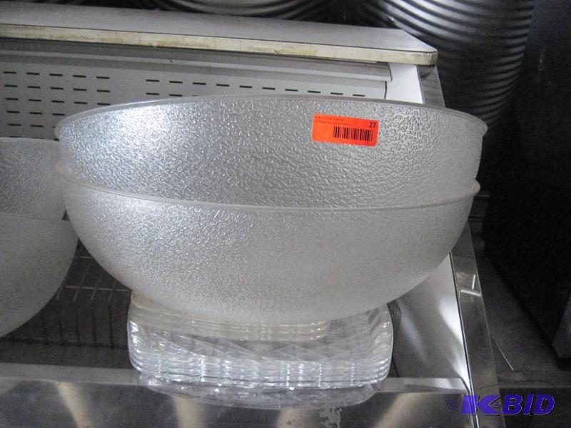 2 Large Salad Mixing Bowls...