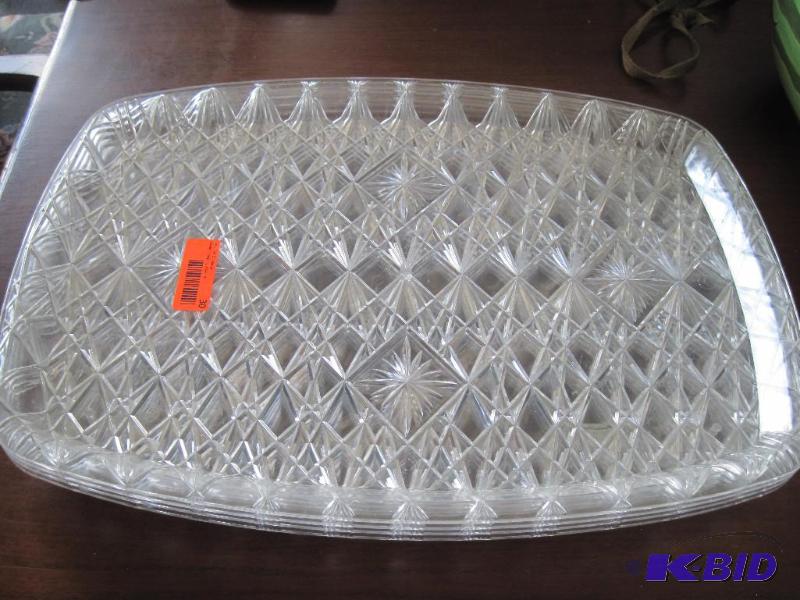 4 Serving Trays, 21 x 15...