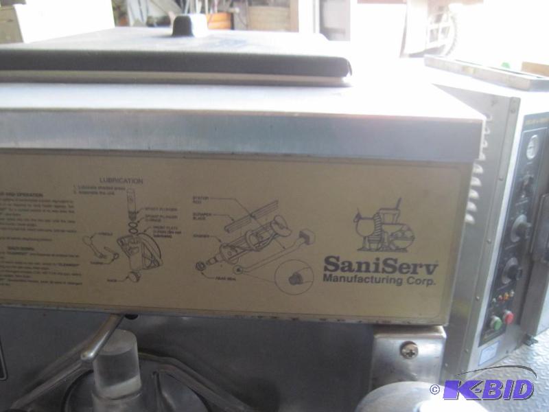 SaniServe Ice Cream Machine, Model A6013E 29x...