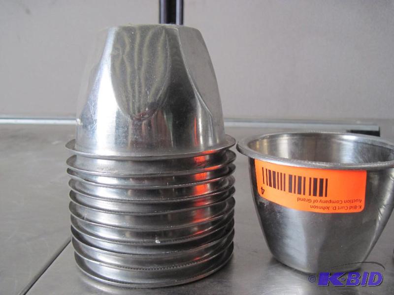SS Serving Cups, 11 cups...