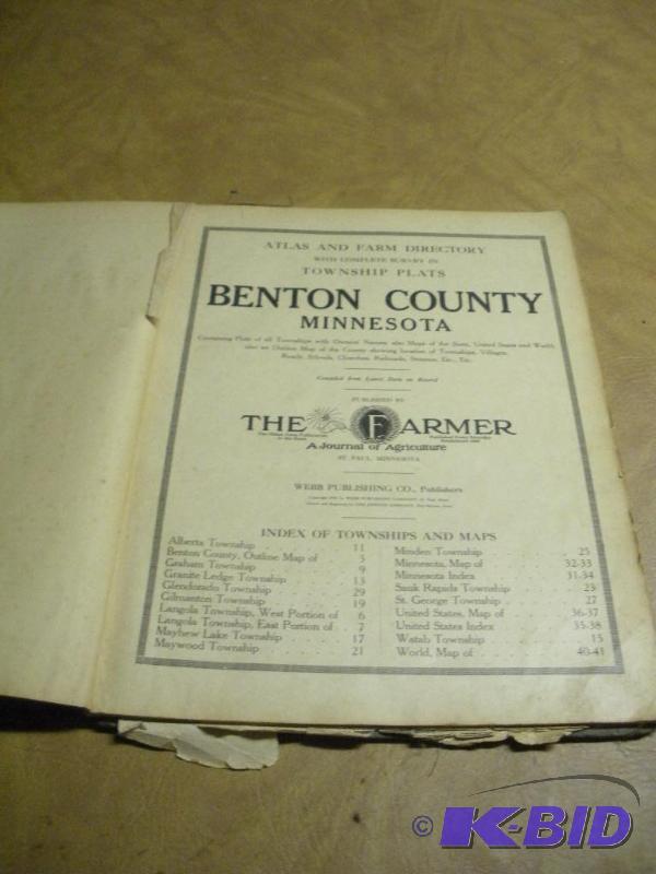 lot 005 image: Benton County Minnesota Atlas and Farm Directory and Township Plats