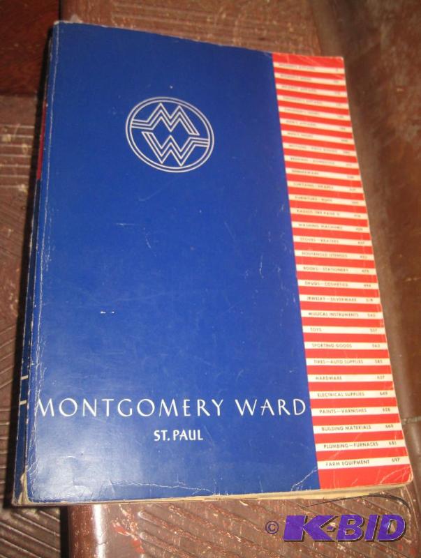 lot 036 image: Montgomery Ward Catalog