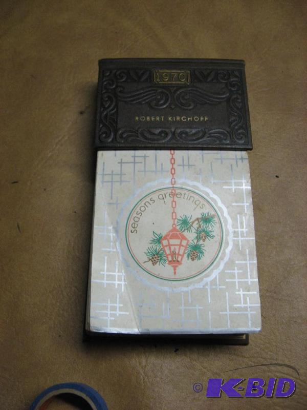lot 041 image: Vintage Desk Calendar (1970)