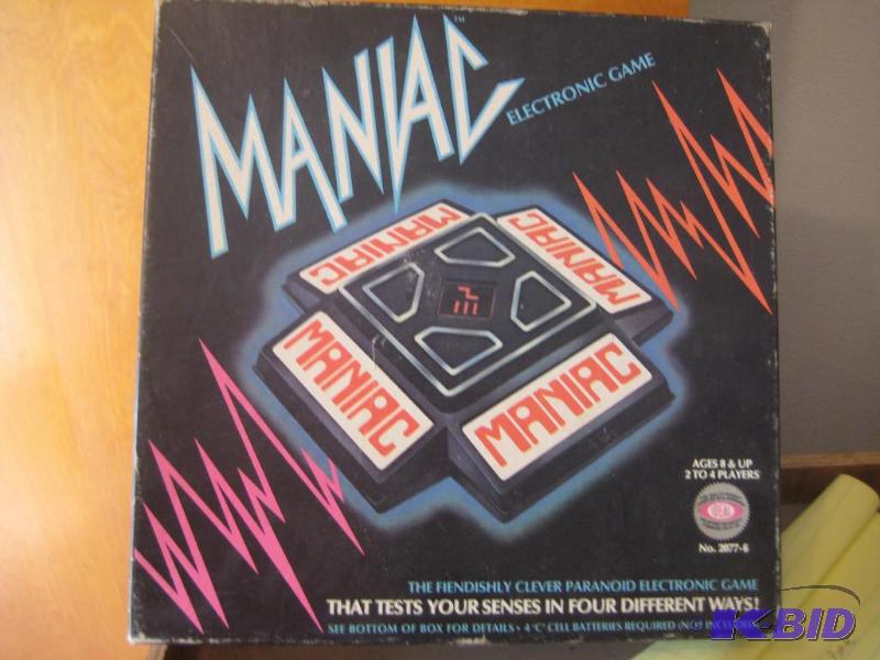 lot 058 image: Maniac Electronic Game