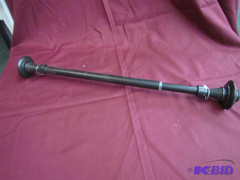 Black  Curtain Rod