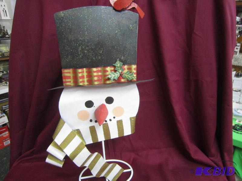 Metal Snowman
